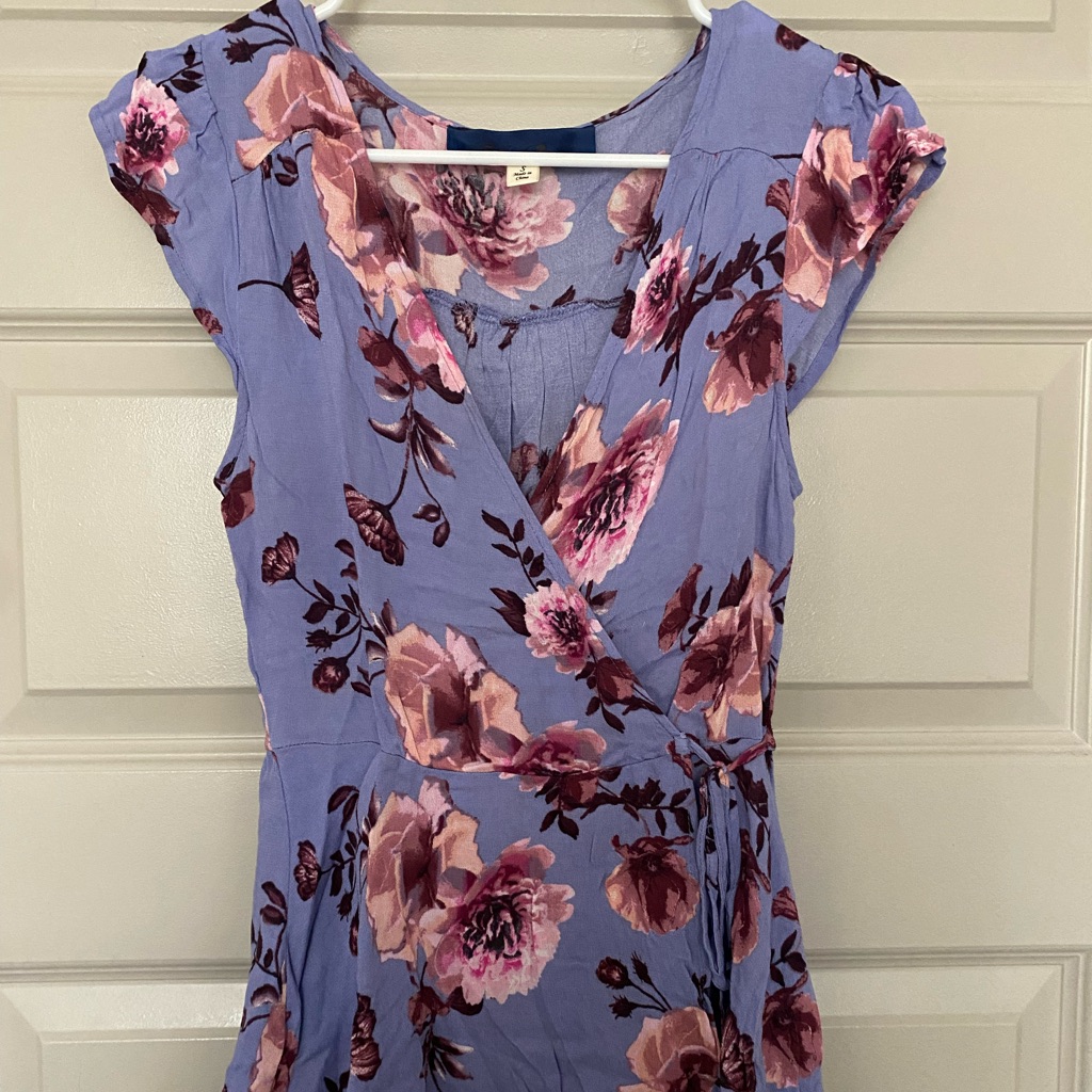 Wrap-Front Blouse